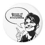 Queen of fucking everything magnets