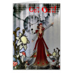 Queen of Hearts Break Up Card