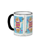 Queen of Hearts cat mug