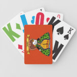 Queen of hearts cat poker cards