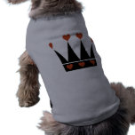 Queen of Hearts Crown pet clothing