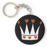 Queen of Hearts Crown keychains