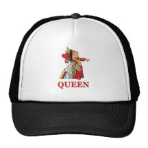 Queen of Hearts From Alice in Wonderland Mesh Hats