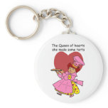 Queen of Hearts Key Chains