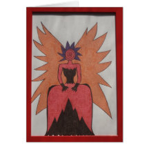 Queen of Rage Greeting Cards