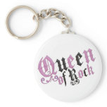 Queen of Rock Keychains