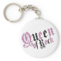 Queen of Rock keychains