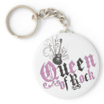 Queen of Rock Key Chains