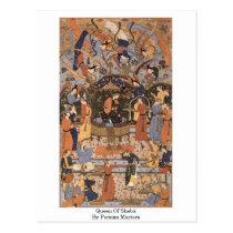 Queen Of Sheba By Persian Masters postcards