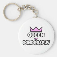 Queen of Sonography Key Chains