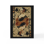 Queen of Spades Blank Card