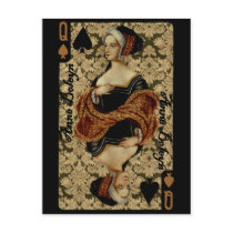 Queen of Spades Postcard
