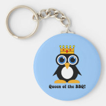 queen of the barbecue keychains