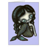 Queen of the beach greeting card