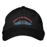 Queen of the Butterflies Embroidered Cap embroidered hats