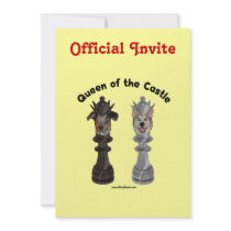 Queen of the Castle Chess Dogs