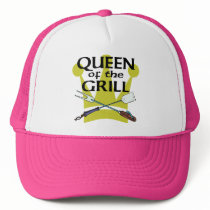 Queen of the Grill Trucker Hats