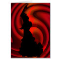 Queen of the gypsies card