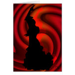 Queen of the gypsies card
