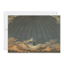 Queen of the Night by Karl Friedrich Schinkel Custom Invites