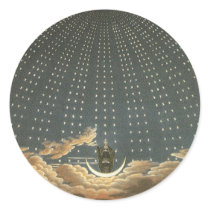 Queen of the Night by Karl Friedrich Schinkel Sticker