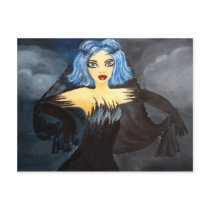 Queen of the Night Postcard