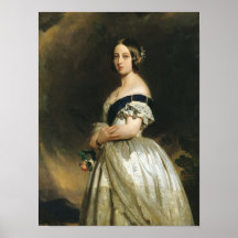 Queen Victoria  1842 Print