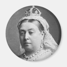 Queen Victoria by Alexander Bassano Fridge Magnet