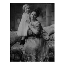 Queen Wilhelmina & Juliana of The Netherlands Postcard