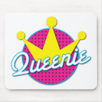 Queenie Rockabilly design Mouse Mat