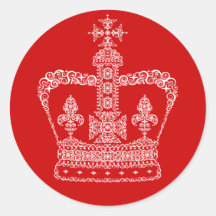 Queen's Crown Sticker