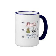 Queens Diamond Jubilee 1952-2012 60 Years Mug