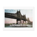 Queensboro Bridge to New York City postcards