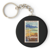 Queenstown New Zealand Keychains