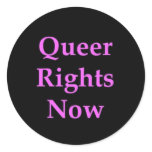 Queer Rights now Sticker