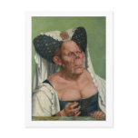 Quentin Massys - A Grotesque Old Woman, 1515 postcards