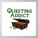 Questing Addict Poster