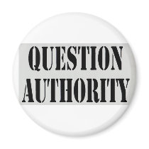 Question Authority Fridge Magnets