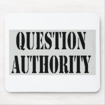 Question Authority Mousepad