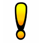 Question Mark and Exclamation Mark t-shirts