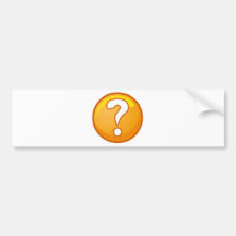 question_mark_naught101_01 bumper sticker
