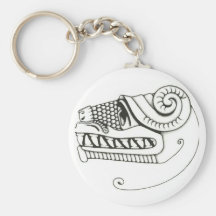 Quetzalcoatl Key Chain