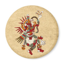 Quetzalcoatl Refrigerator Magnets