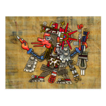 Quetzalcoatl Post Card