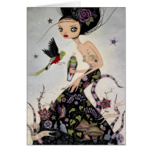 Quetzals Note Greeting Cards