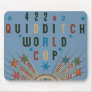 Quidditch World Cup Blue Poster Mouse Pad