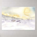 'Quiet Anchorage' Poster posters