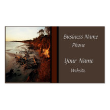 Quiet Beach Business Card