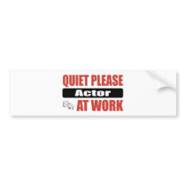 Quiet Please Actor At Work