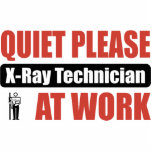 Quiet Please X-Ray Technician At Work photo sculptures